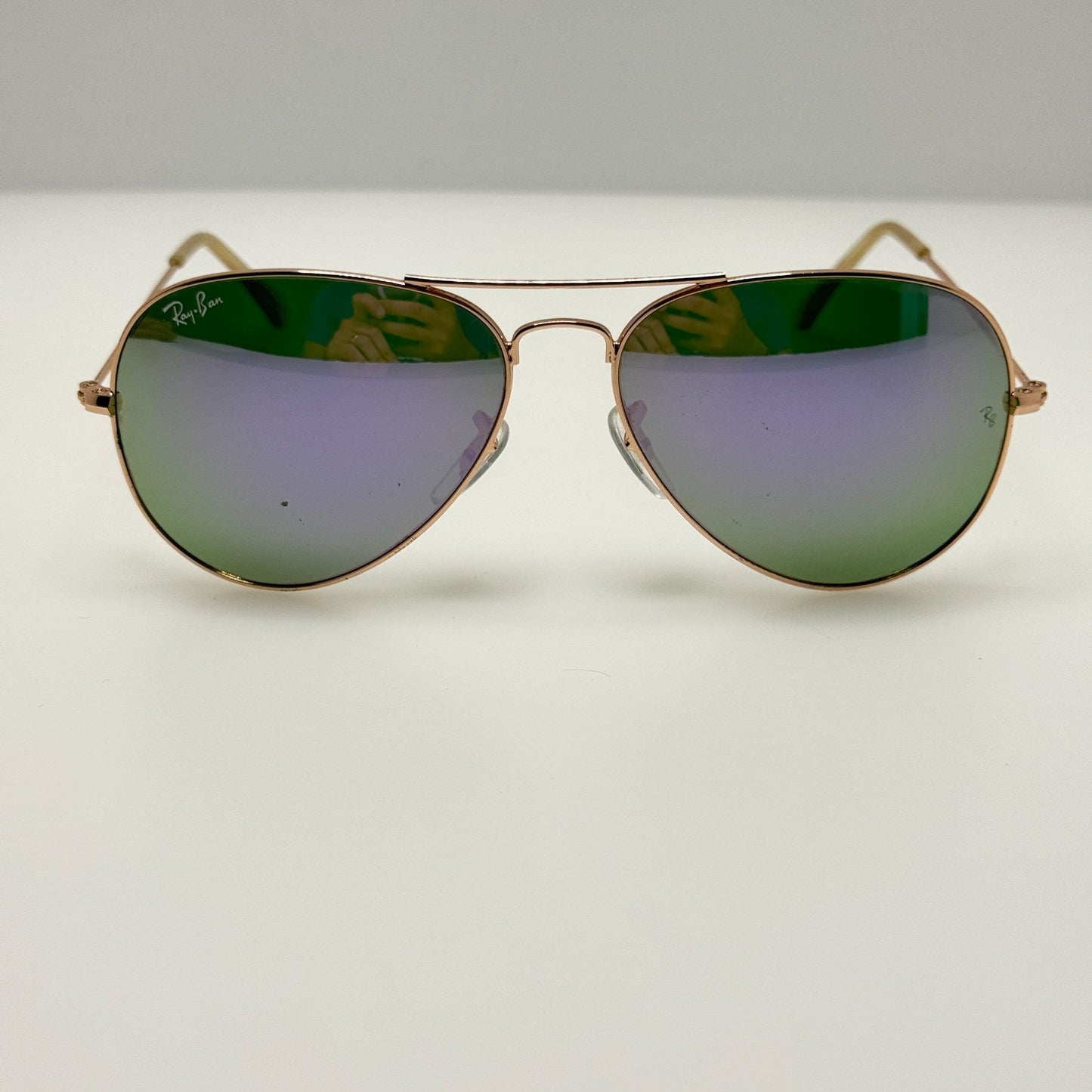 Ray Ban Sunglasses RB 3027 Aviator Large Metal 58-14-125