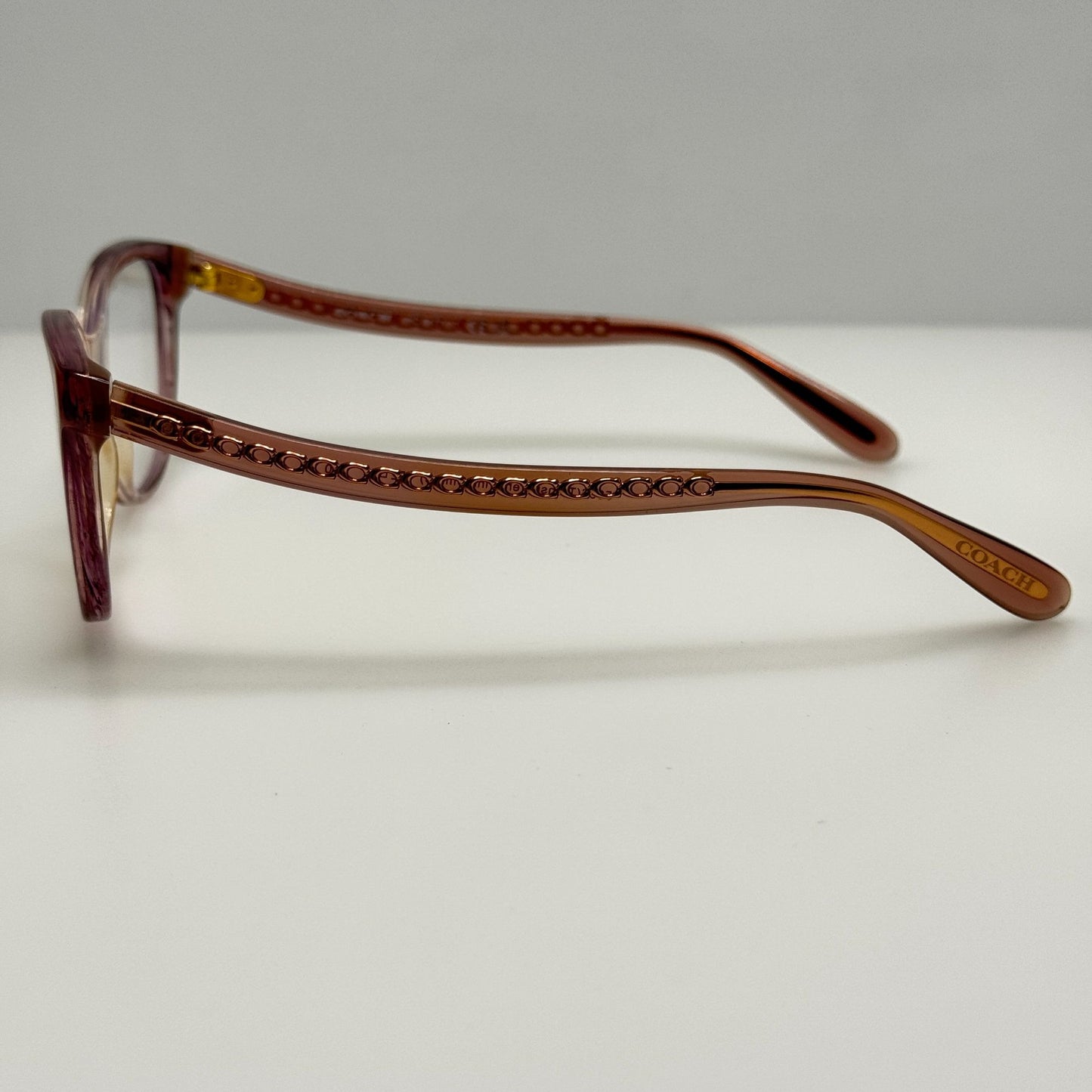 Coach HC 6177 5656 Pink Ombre Eyeglasses Eye Glasses Frames 52-17-140