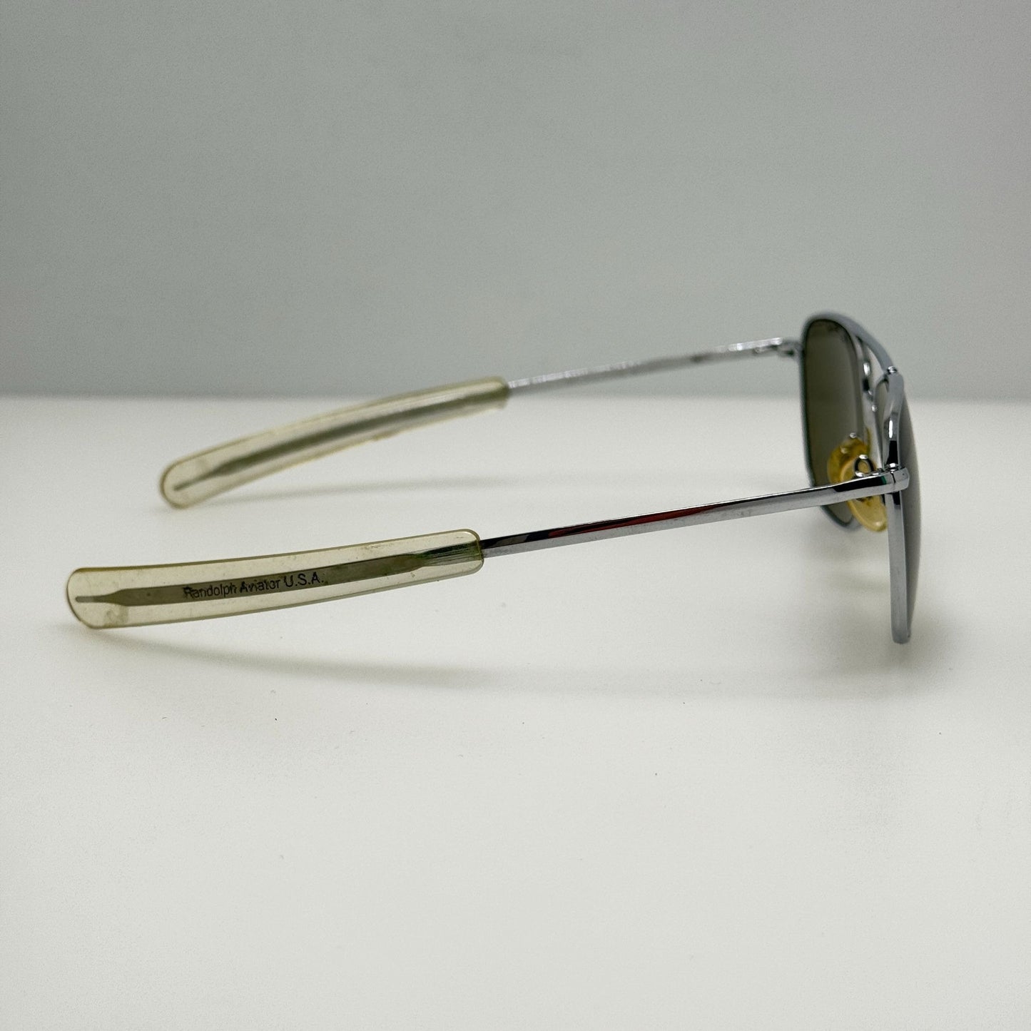 Randolph Engineering Sunglasses 5 1/2 USA Chrome Pilot AF 52-20