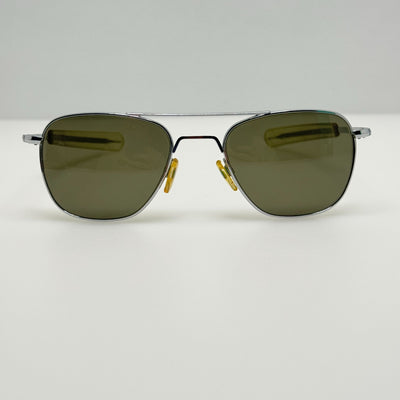 Randolph Engineering Sunglasses 5 1/2 USA Chrome Pilot AF 52-20