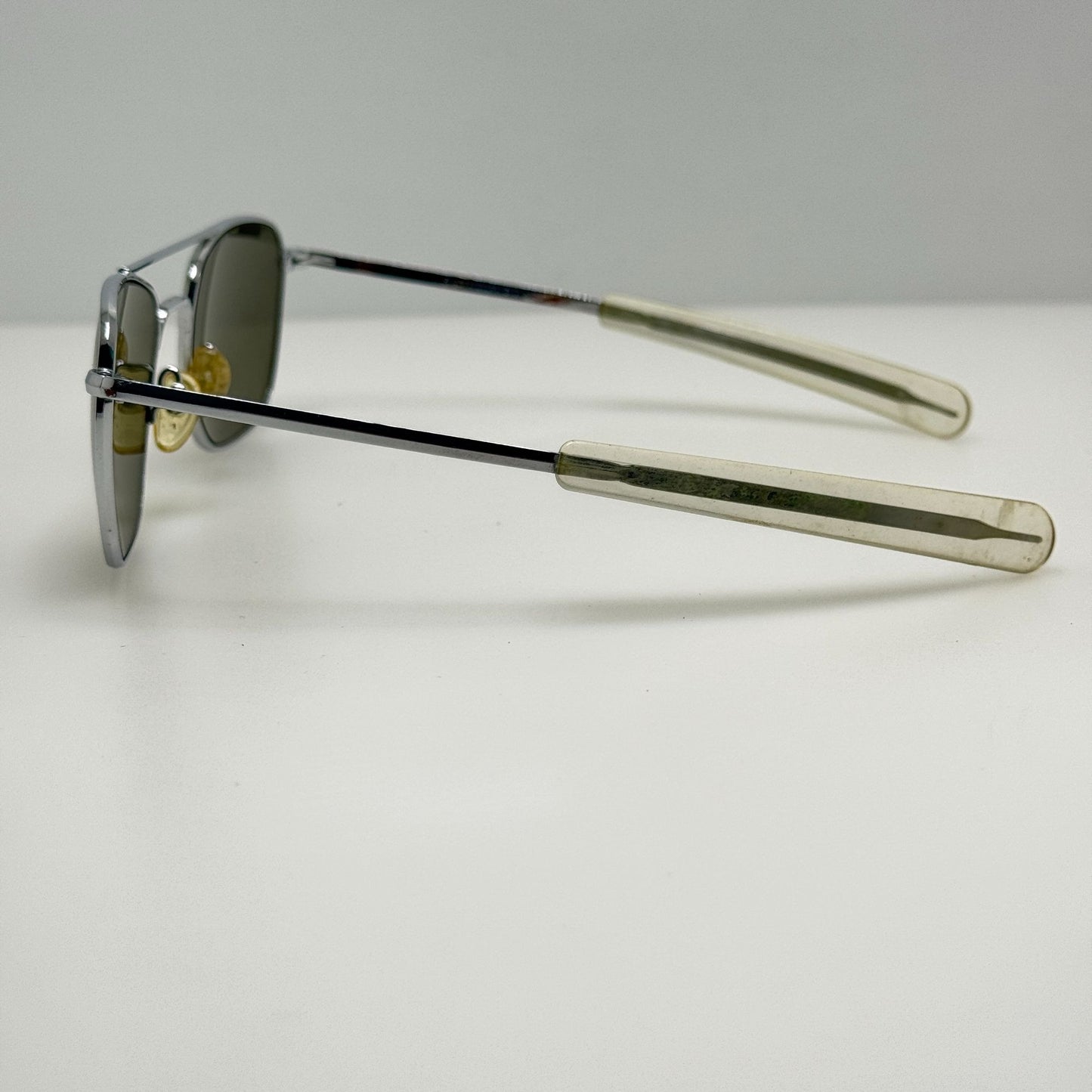 Randolph Engineering Sunglasses 5 1/2 USA Chrome Pilot AF 52-20
