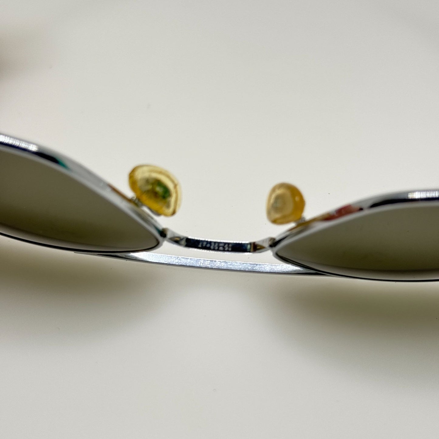 Randolph Engineering Sunglasses 5 1/2 USA Chrome Pilot AF 52-20