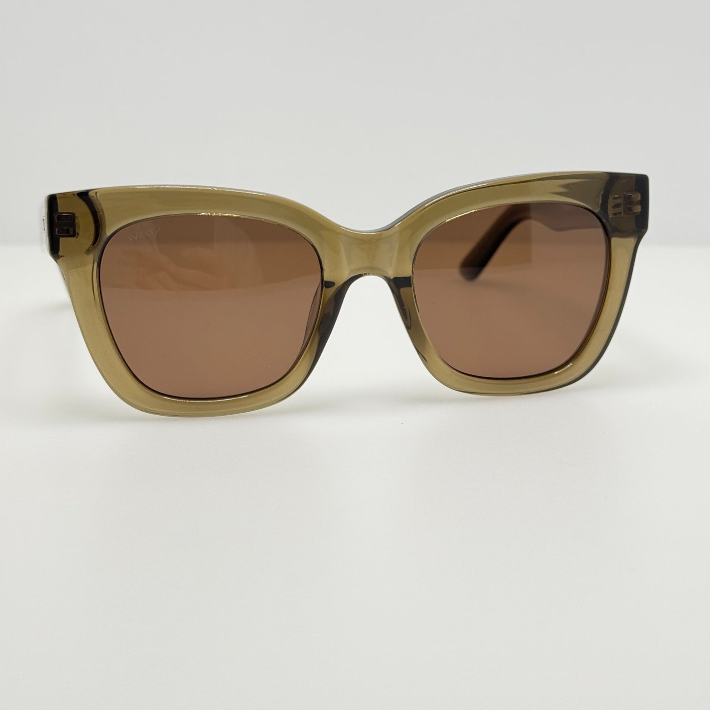 WMP Eyewear Eyeglasses Eye Glasses Frames Stormi 1077 GRNBRW 50-22-149