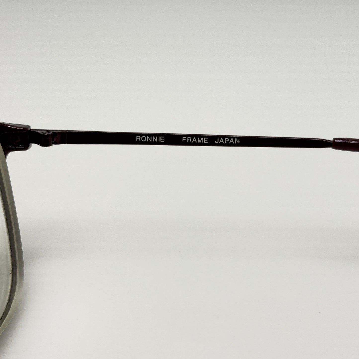 Ronnie Eyeglasses Eye Glasses Burgundy Japan 56-18-135