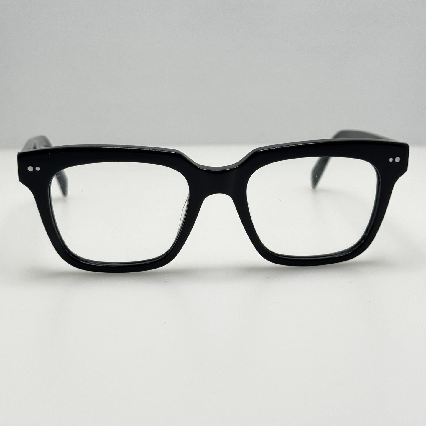 Warby Parker Winston M 1100 Eyeglasses Eye Glasses Frames Black 49-19-140 B