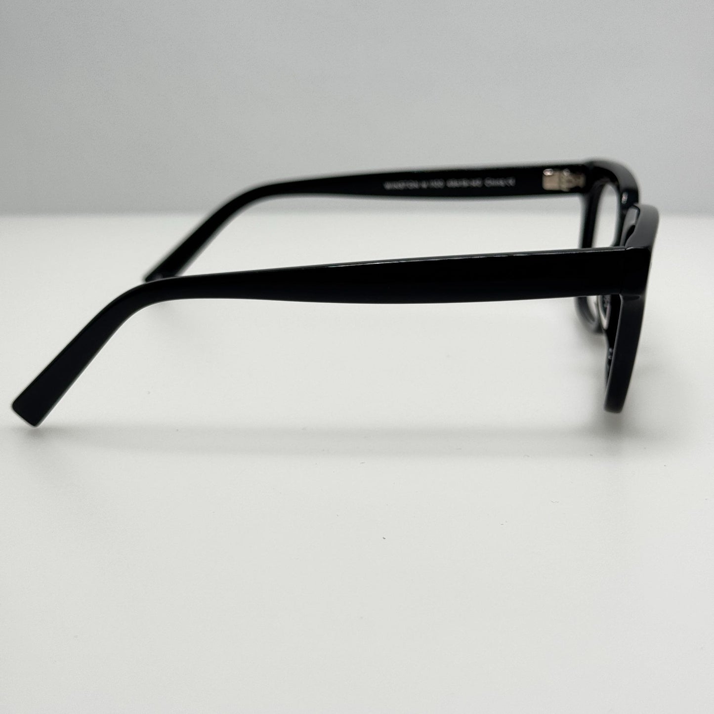 Warby Parker Winston M 1100 Eyeglasses Eye Glasses Frames Black 49-19-140 B