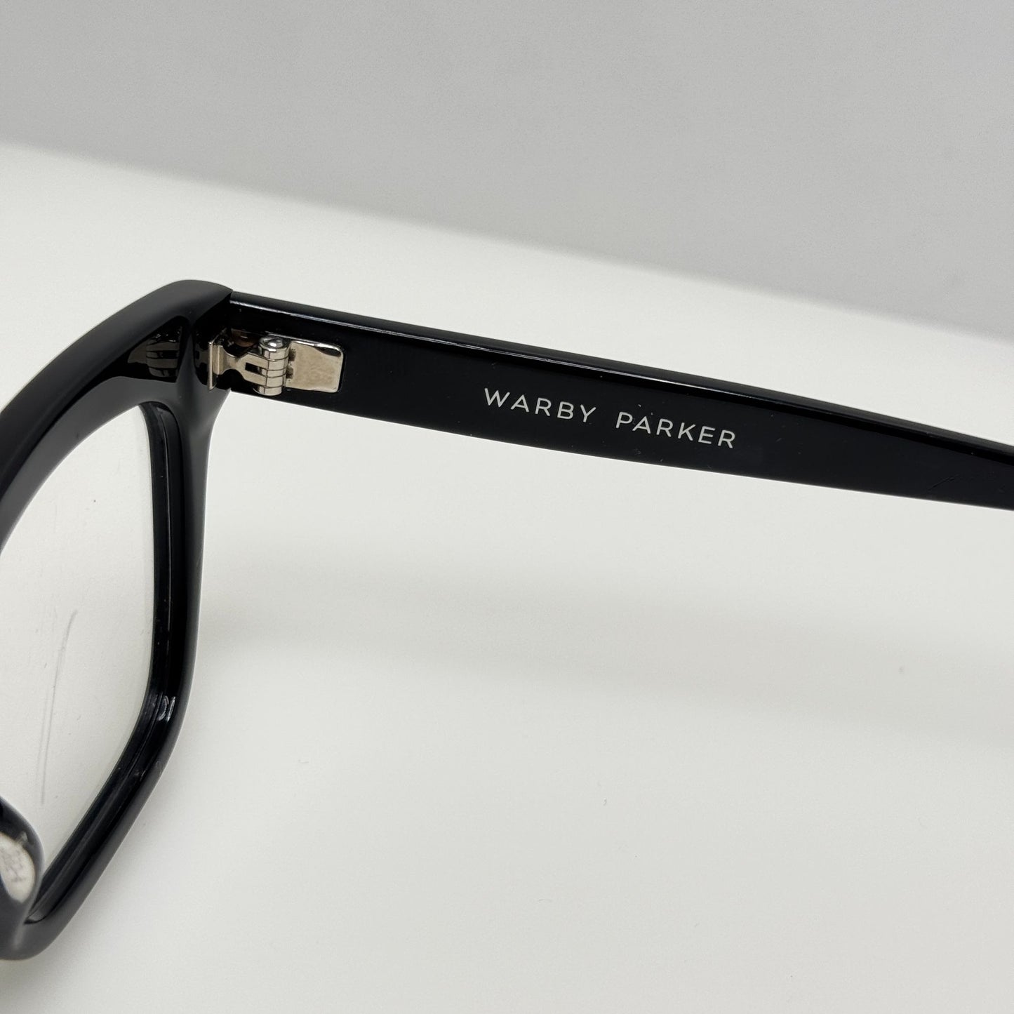 Warby Parker Winston M 1100 Eyeglasses Eye Glasses Frames Black 49-19-140 B