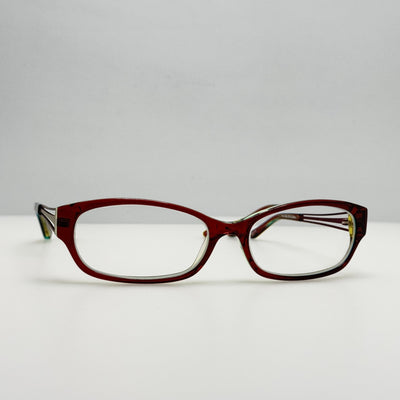Michael Stars Eyeglasses Eye Glasses Frames Casual Chic Plum Stain 52-15-135