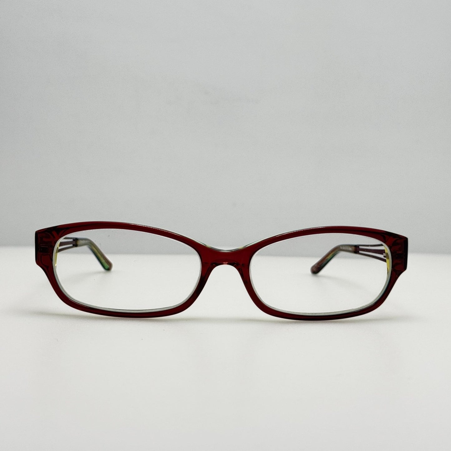 Michael Stars Eyeglasses Eye Glasses Frames Casual Chic Plum Stain 52-15-135