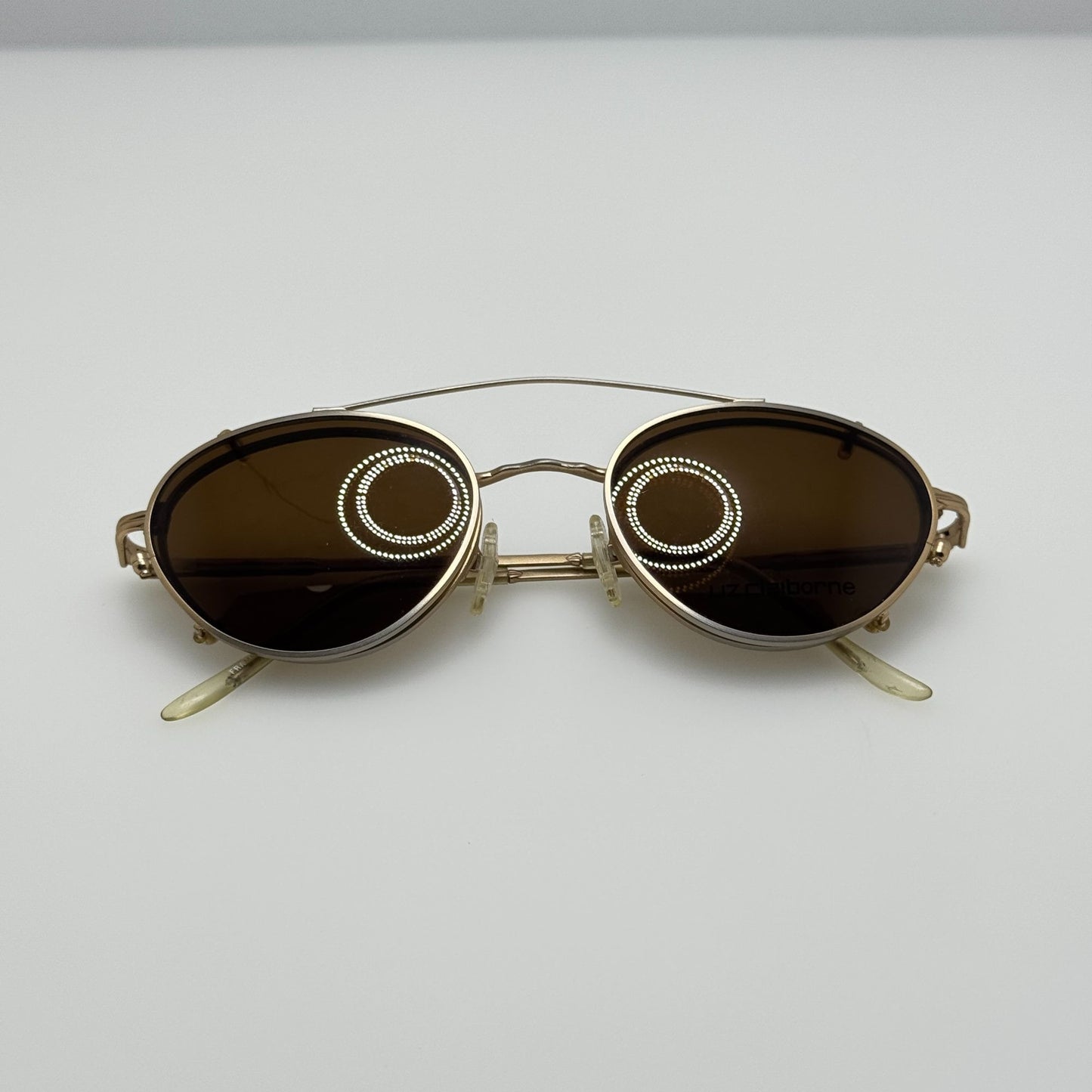 Liz Claiborne LC-134 MF Eye Glasses Eyeglasses Frames W/ Clip 49-20-135