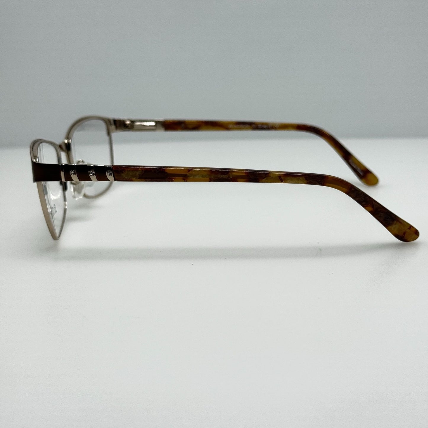 St. Moritz Windsor Brown Eyeglasses Eye Glasses Frames 55-17-135