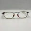 Oakley OO Wire Antique Gold Eyeglasses Eye Glasses Frames 47-20 Read Description