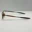 Oakley OO Wire Antique Gold Eyeglasses Eye Glasses Frames 47-20 Read Description