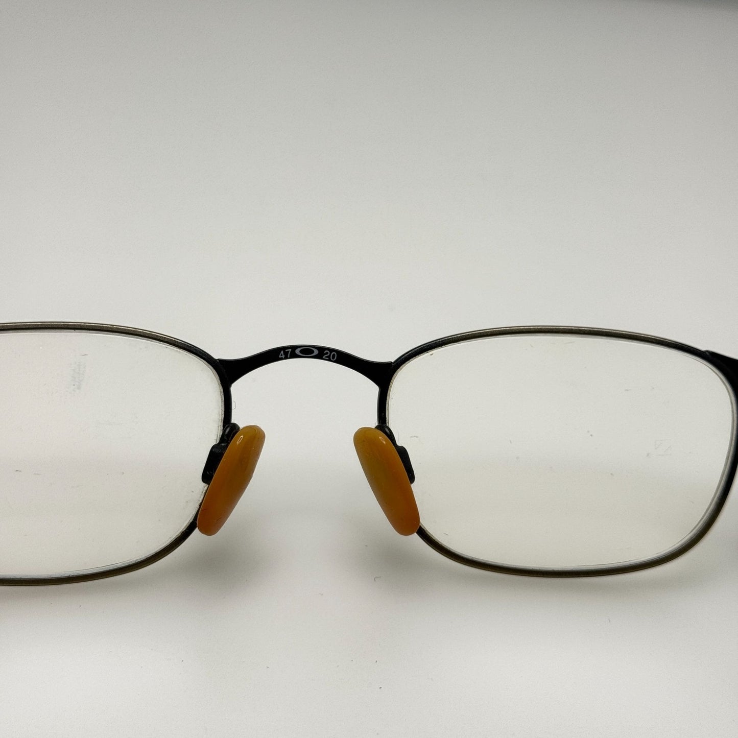 Oakley OO Wire Antique Gold Eyeglasses Eye Glasses Frames 47-20 Read Description