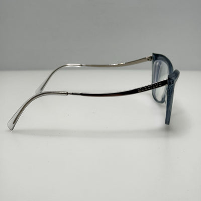 Marciano Eyeglasses Eye Glasses Frames Silver Blue