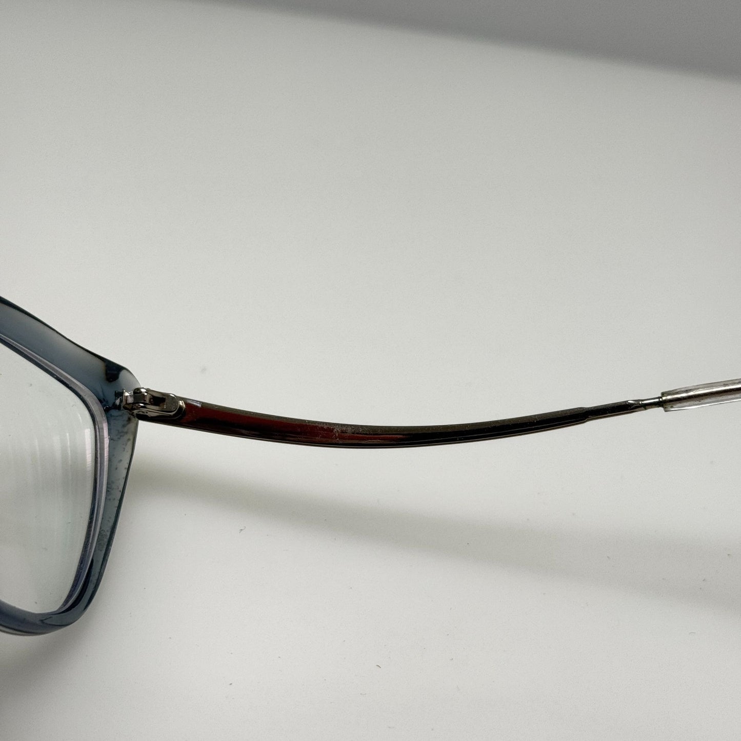 Marciano Eyeglasses Eye Glasses Frames Silver Blue