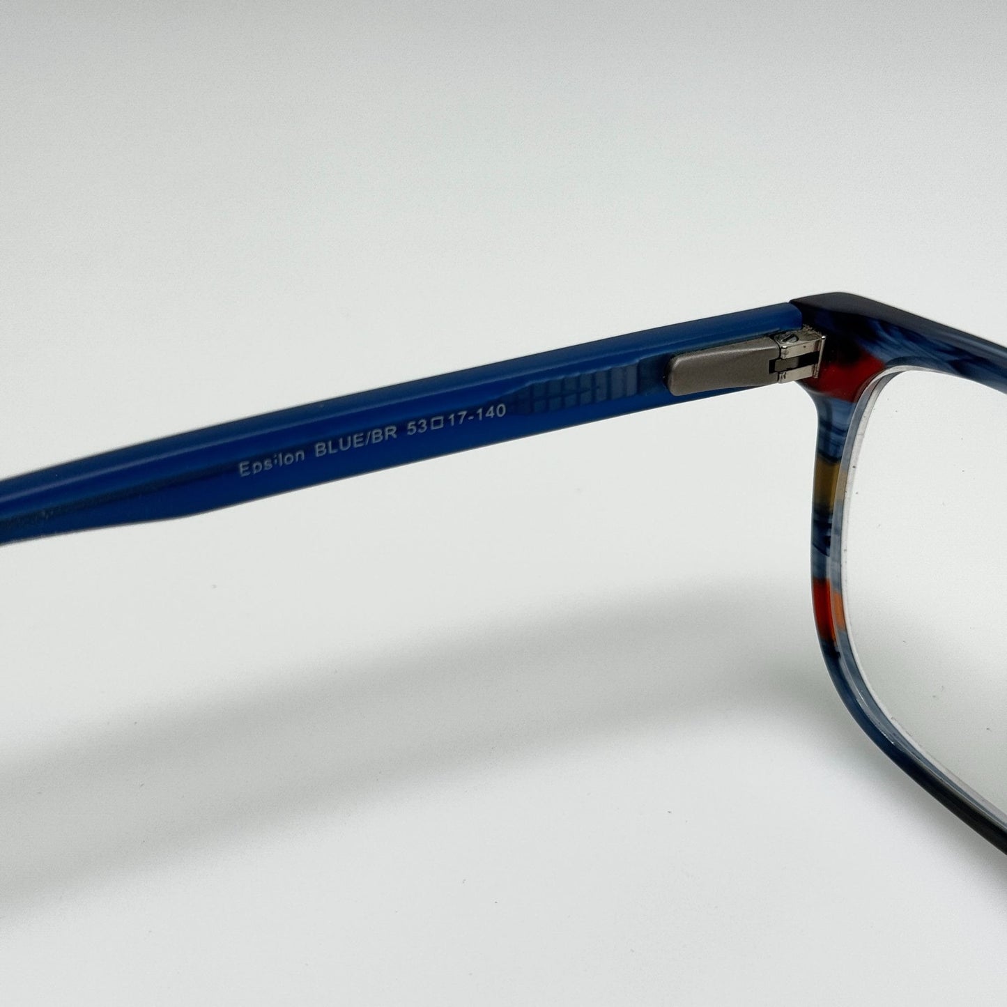 Jonathan Cate Eye Glasses Eyeglasses Frames Epsilon Blue/BR 53-17-140
