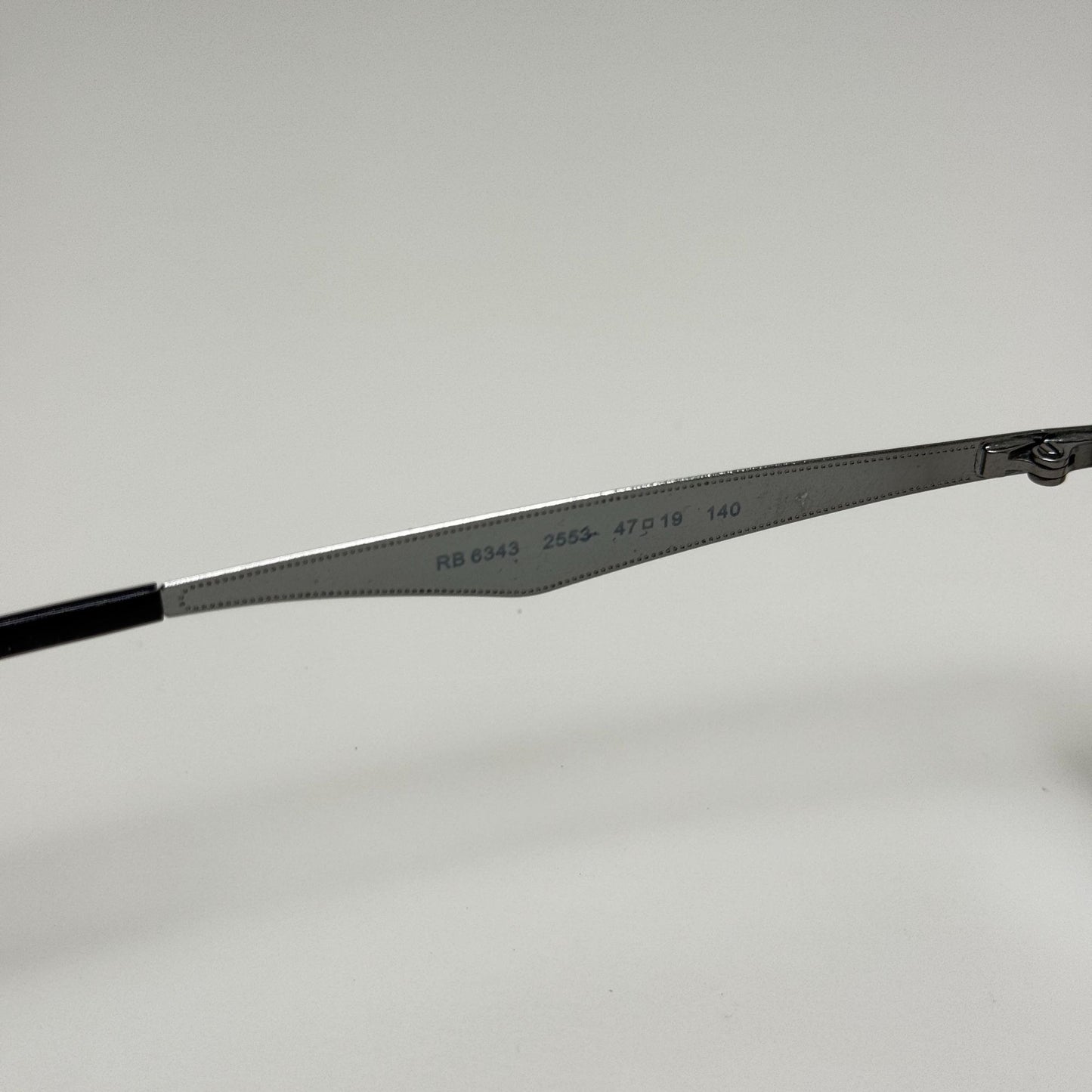 Ray Ban RB 6343 2553 Eyeglasses Eye Glasses Frames 47-19-140