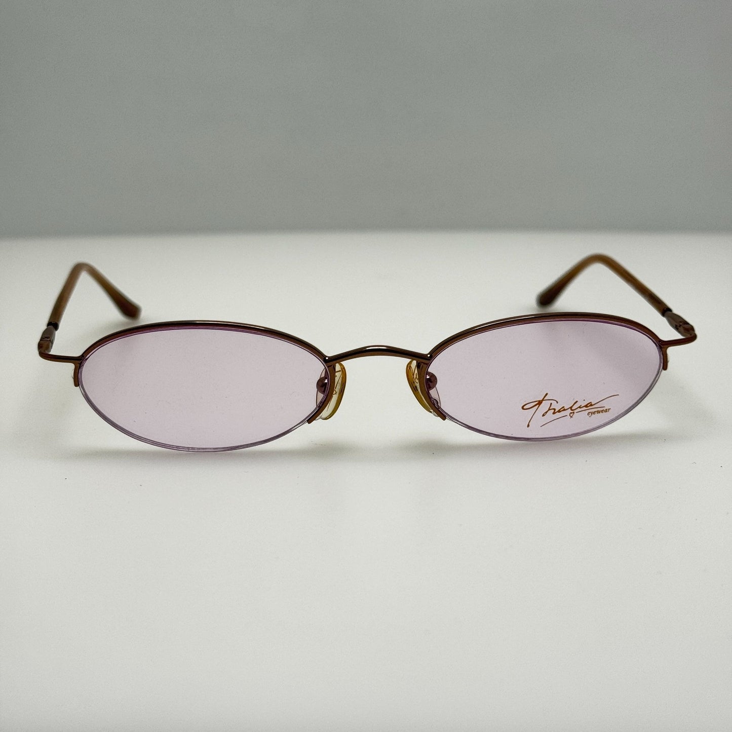 Thalia Miranda Brown Eyeglasses Eye Glasses Frames 49-18-135