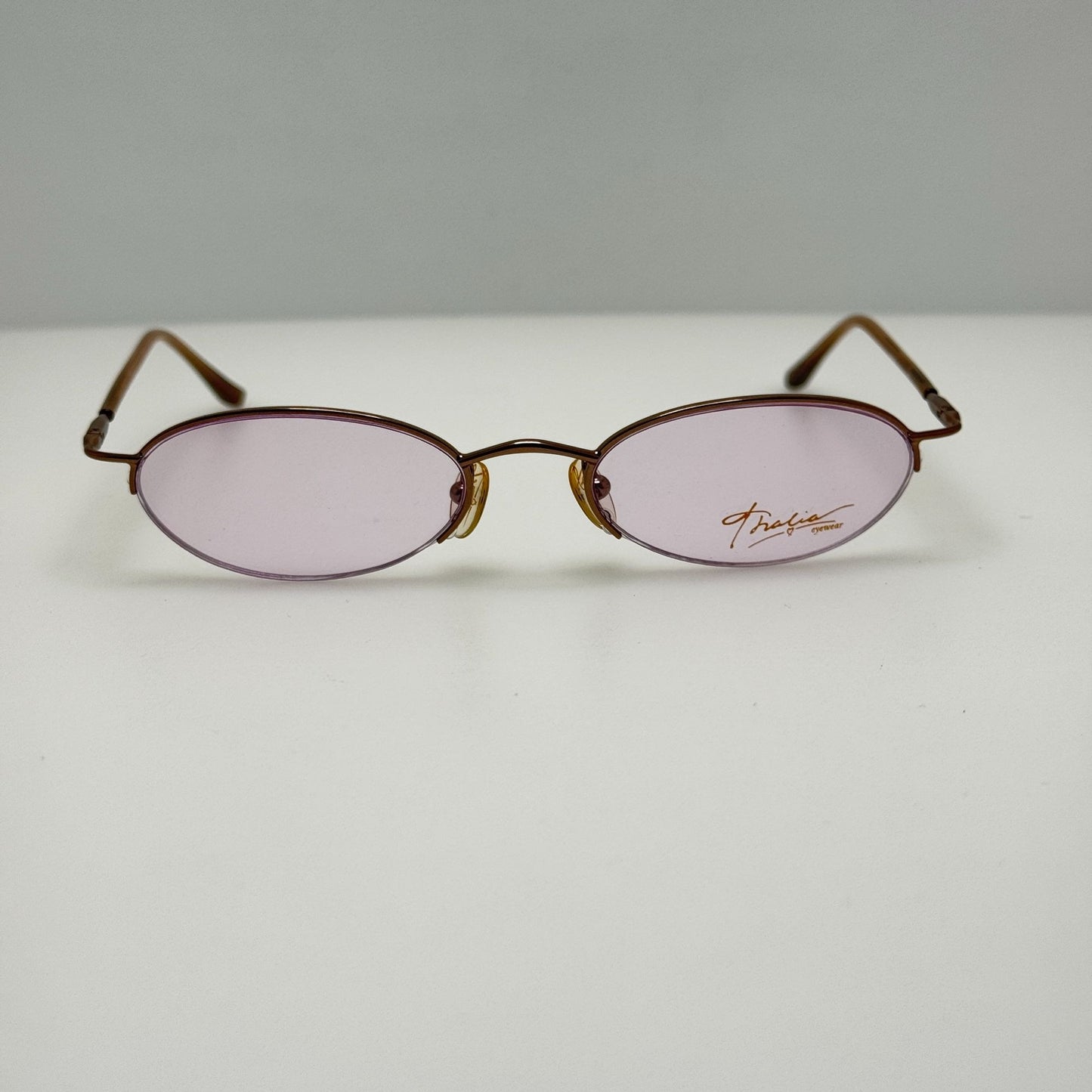 Thalia Miranda Brown Eyeglasses Eye Glasses Frames 49-18-135