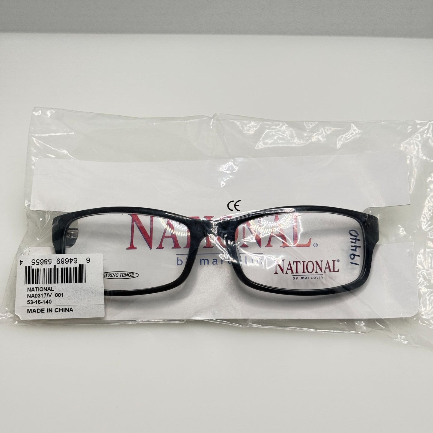 Marcolin Eyeglasses Eye Glasses Frames National NA0317 Charlie 001 53-16-140