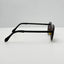GWO Eyeglasses Eye Glasses Frames Charm Black Gold Vintage 50-18