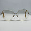 Shuron Shur-on Eyeglasses Eye Glasses Frames Butterfly Clear