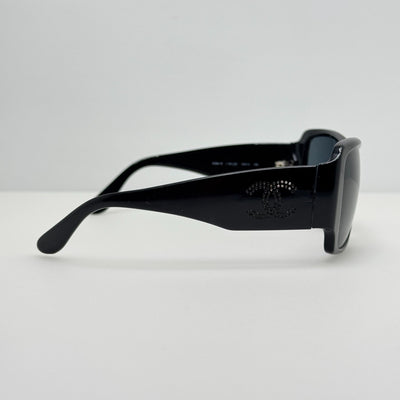 Chanel Sunglasses 5096-B 501/87 Italy Black 59-12-130 Read Description