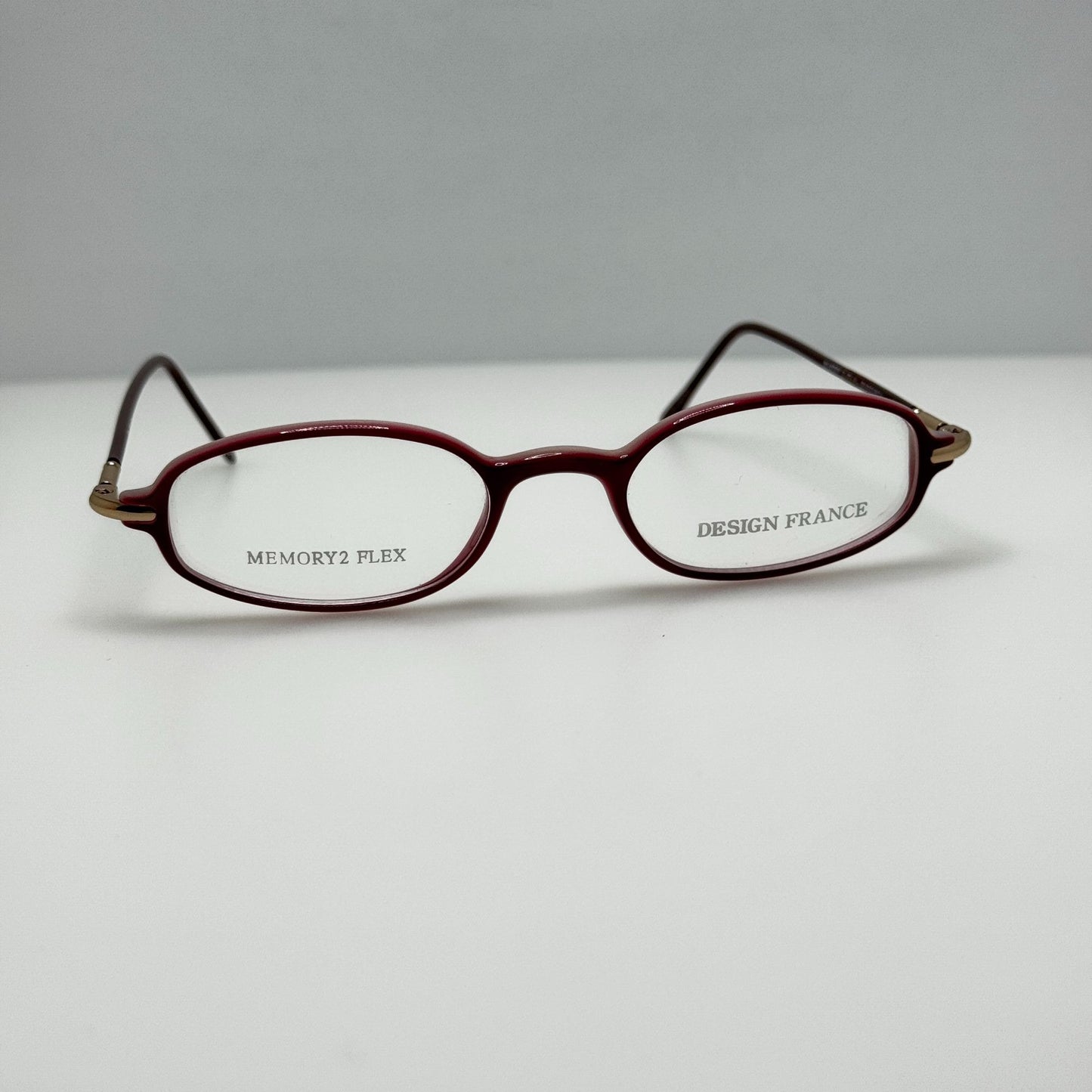 Memory 2 Flex Burgundy Eye Glasses Eyeglasses Frames 47-17-140