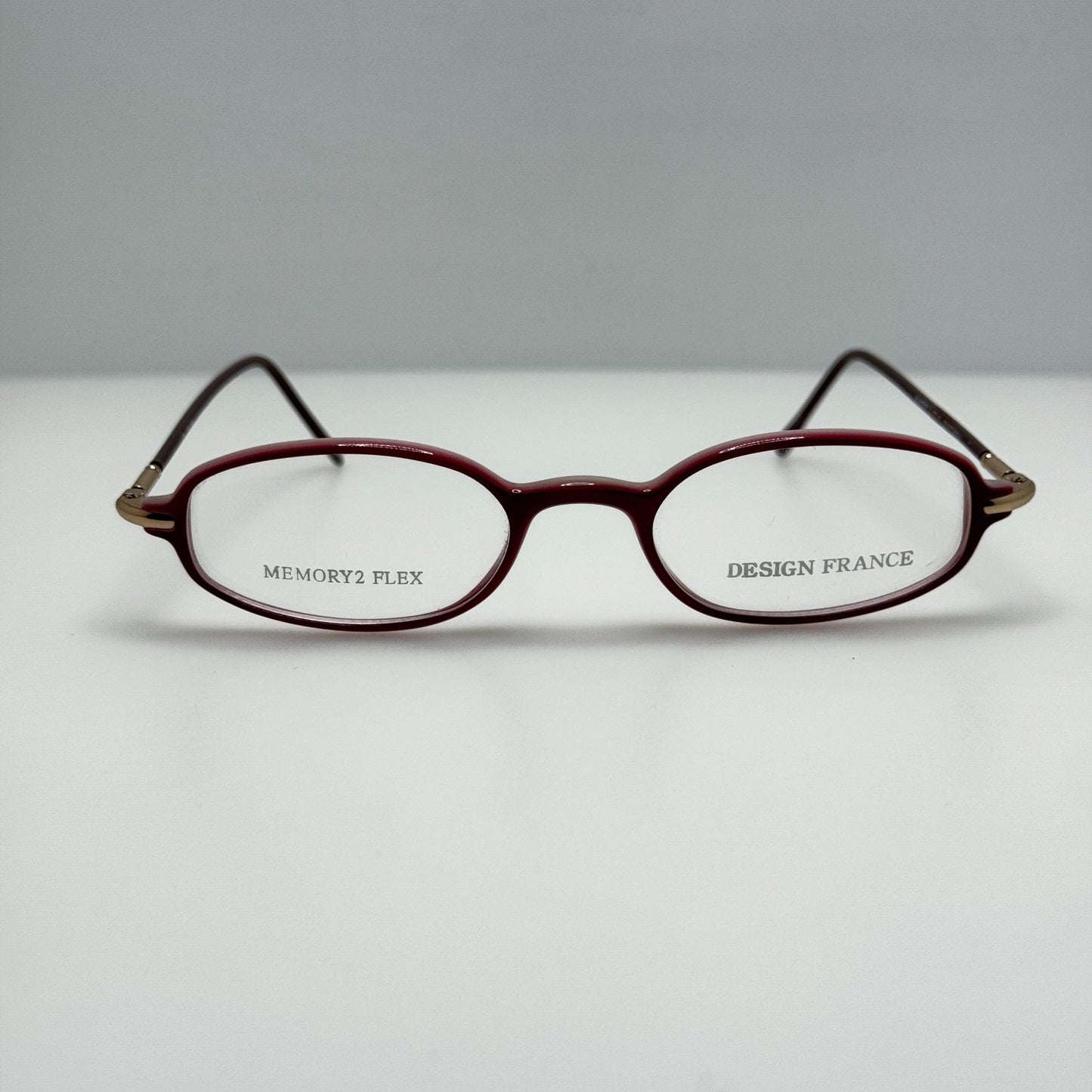 Memory 2 Flex Burgundy Eye Glasses Eyeglasses Frames 47-17-140