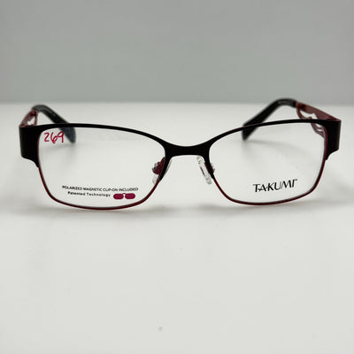 Takumi T9950 10 Eyeglasses Eye Glasses Frames 50-16-135 W/ Clip