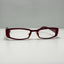 Booth & Bruce MG 001 Burgundy Eyeglasses Eye Glasses Frames England
