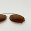 Marchon M615T 49 210 Clip Clips On Sunglasses Polarized Japan