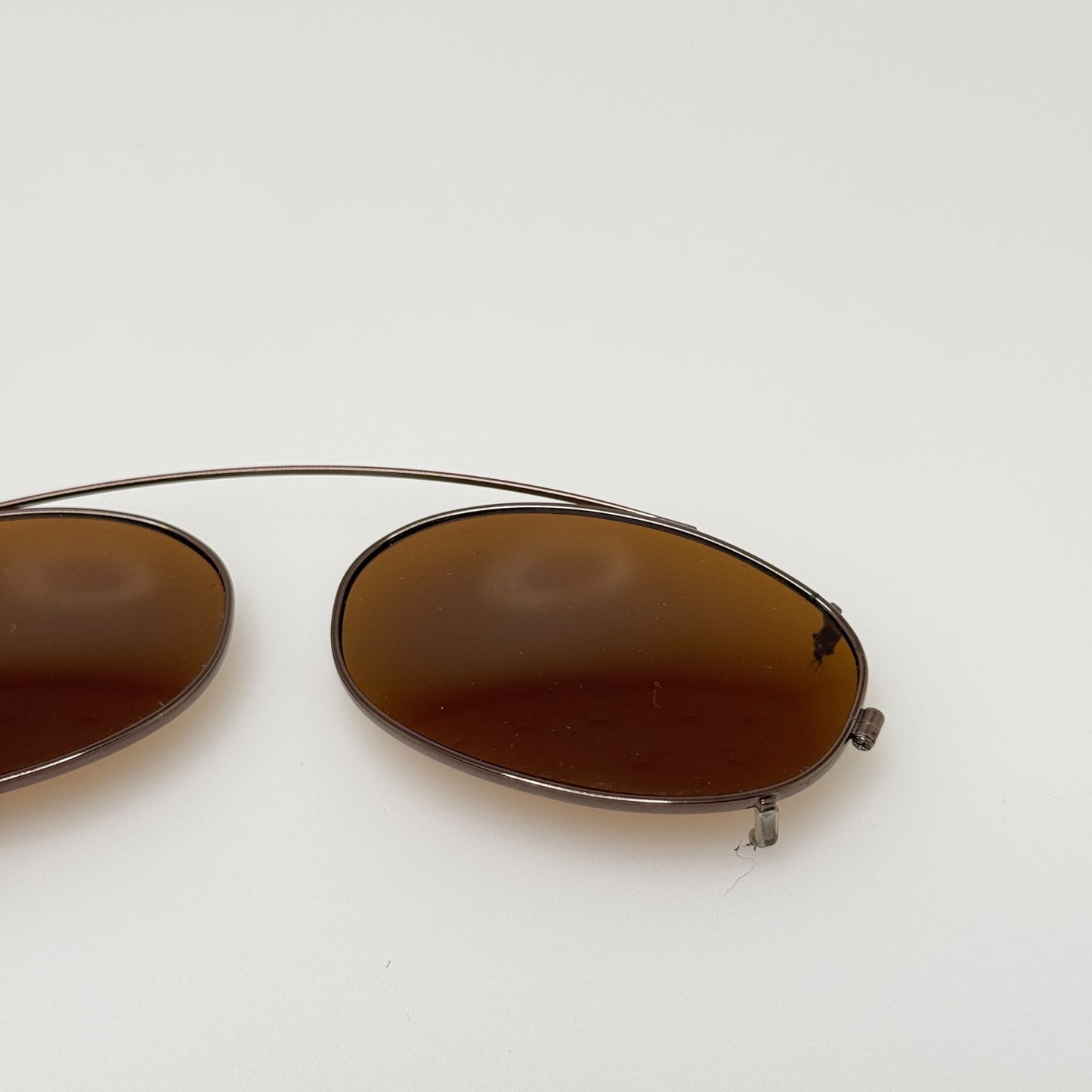 Marchon M615T 49 210 Clip Clips On Sunglasses Polarized Japan
