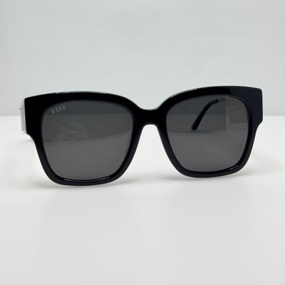 Diff Sunglasses Isabella DE01-0420-BKGRP Polarized Black