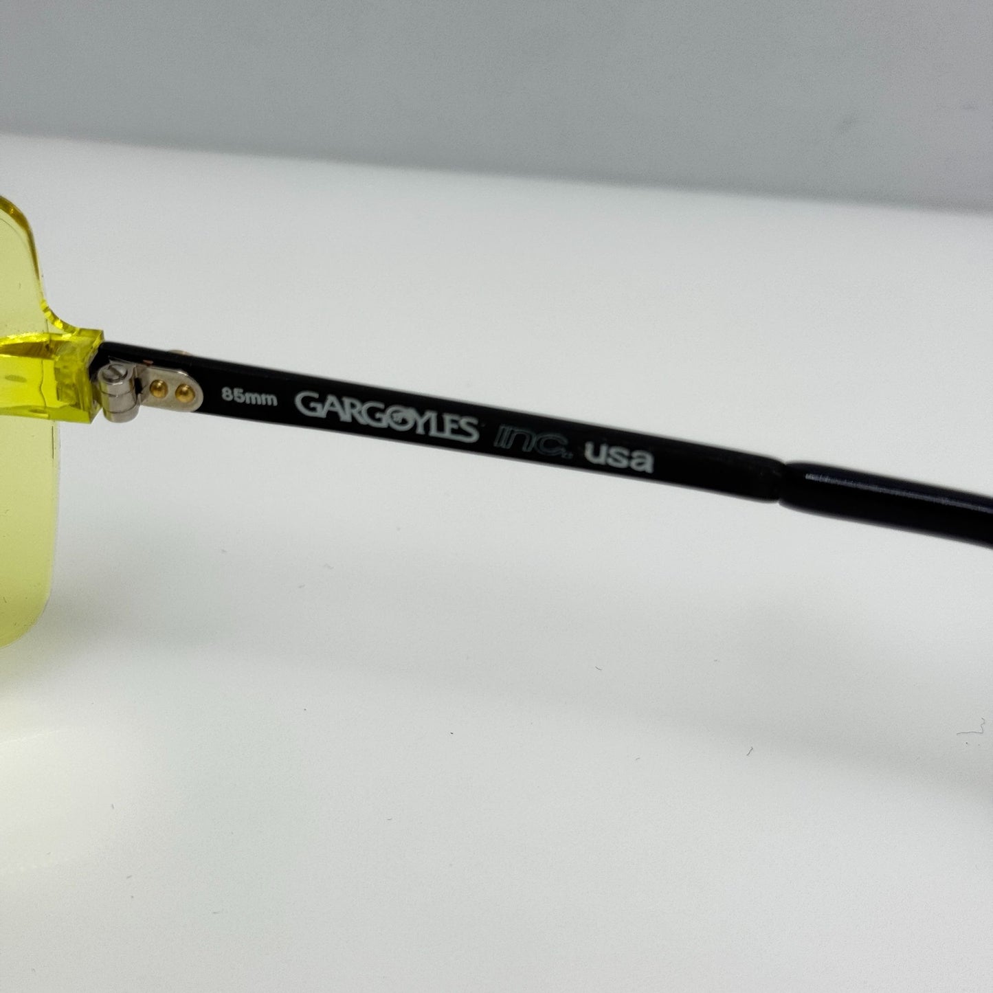 Gargoyles Sunglasses Terminator Dale Earnhardt Yellow Shooting With Case