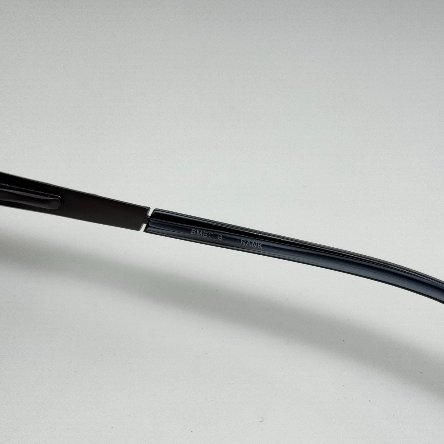 BMEC Eyeglasses Eye Glasses Frames Big Frank Gunmetal 58-20-150