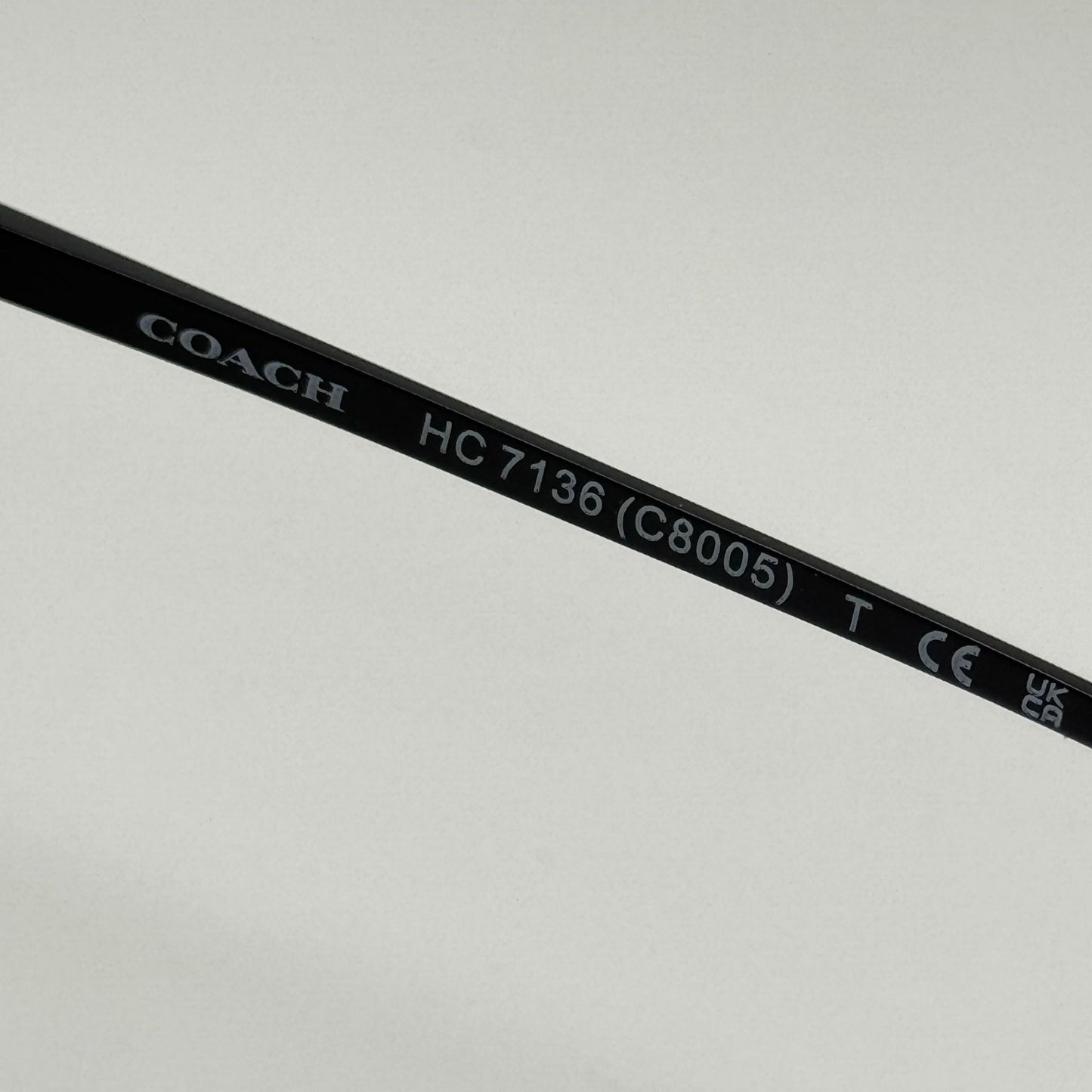 Coach Sunglasses HC 7136 C8005 90034T Black 60-14-145