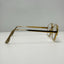 Bausch & Lomb B&L Safety 5 3/4 Gold Eye Glasses Eyeglasses Frames 52-22