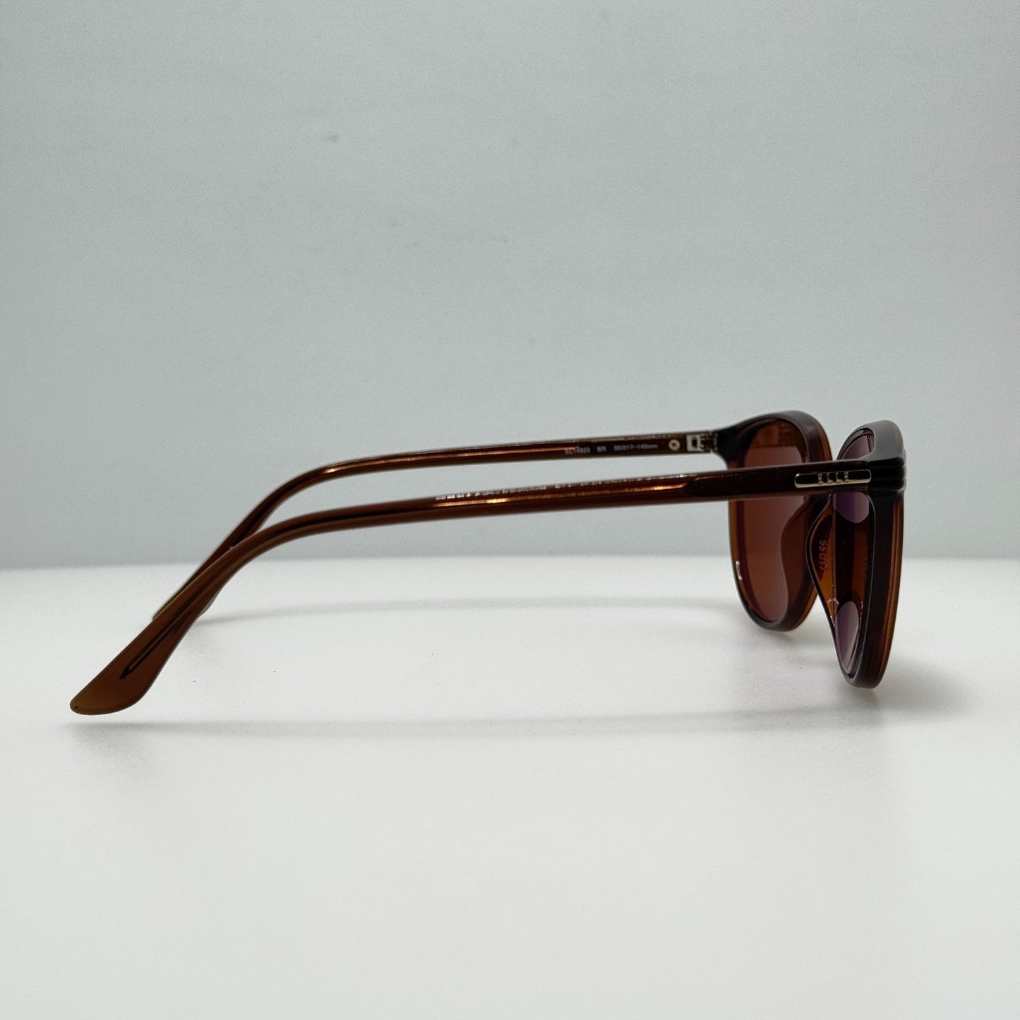 Elle EL14923 BR Brown Eyeglasses Eye Glasses Frames 55-17-140