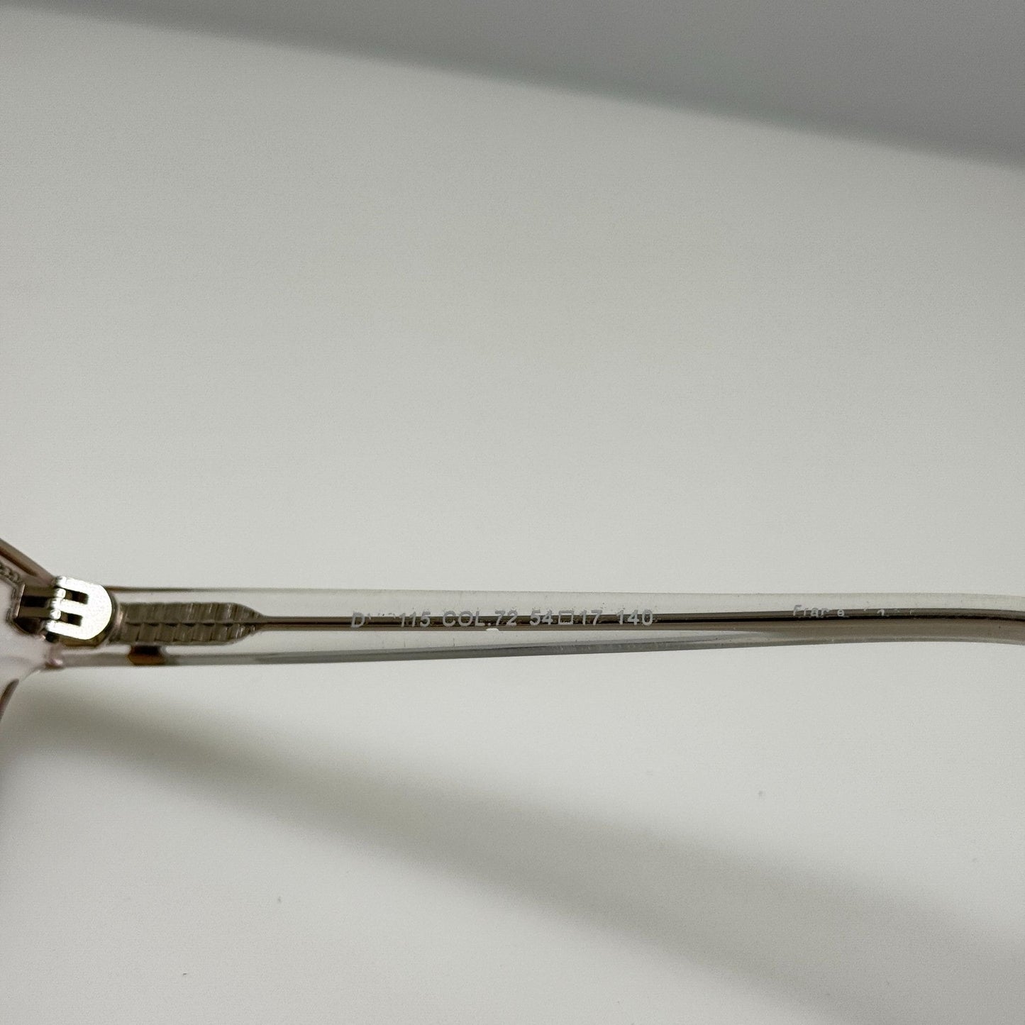 Di Valdi Eyeglasses Eye Glasses Frames DV0115 Col 72 54-17-140
