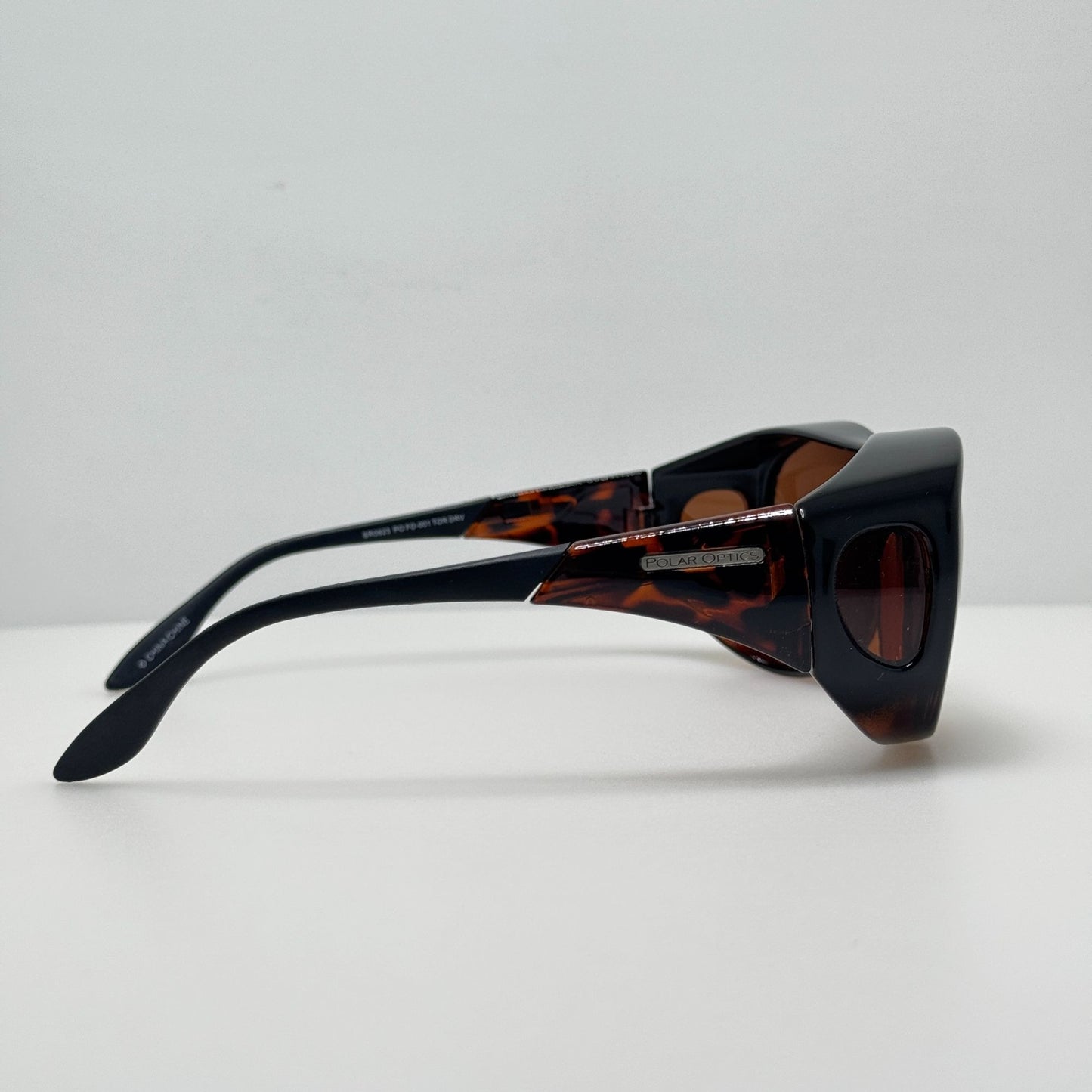 Polar Optics Sunglasses SR0823 PO FO-001 Tortoise Drivers Polarized