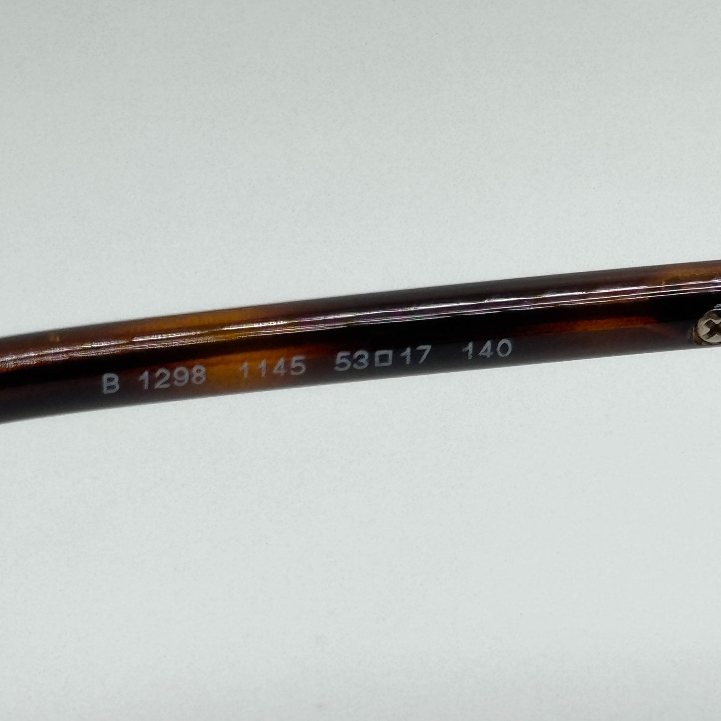 Burberry B 1298 1145 Eyeglasses Eye Glasses Frames Italy 53-17-140
