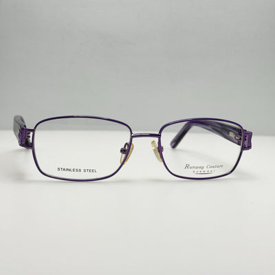 Runway Couture Eyeglasses Eye Glasses Frames RCE-252 Violet 53-16-130