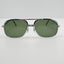 Unbranded Sunglasses 4-W Taiwan Silver Vintage Glass Lenses