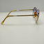 Em Kick Sterling Opt Eyeglasses Eye Glasses Frames Gold Japan 48-16