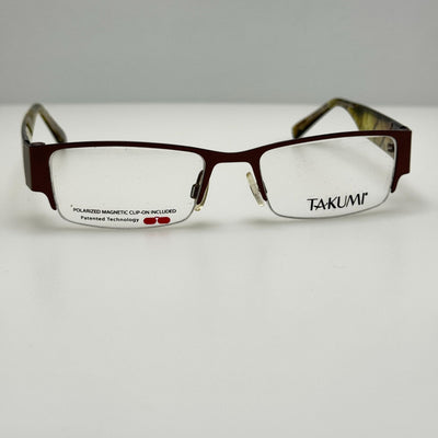 Takumi T9973 10 Eyeglasses Eye Glasses Frames 51-18-135 W/ Clip