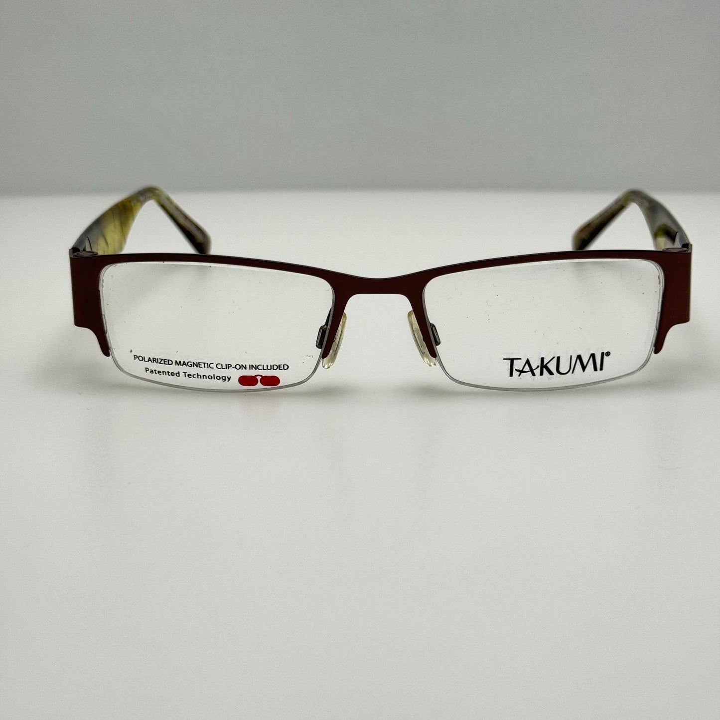 Takumi T9973 10 Eyeglasses Eye Glasses Frames 51-18-135 W/ Clip