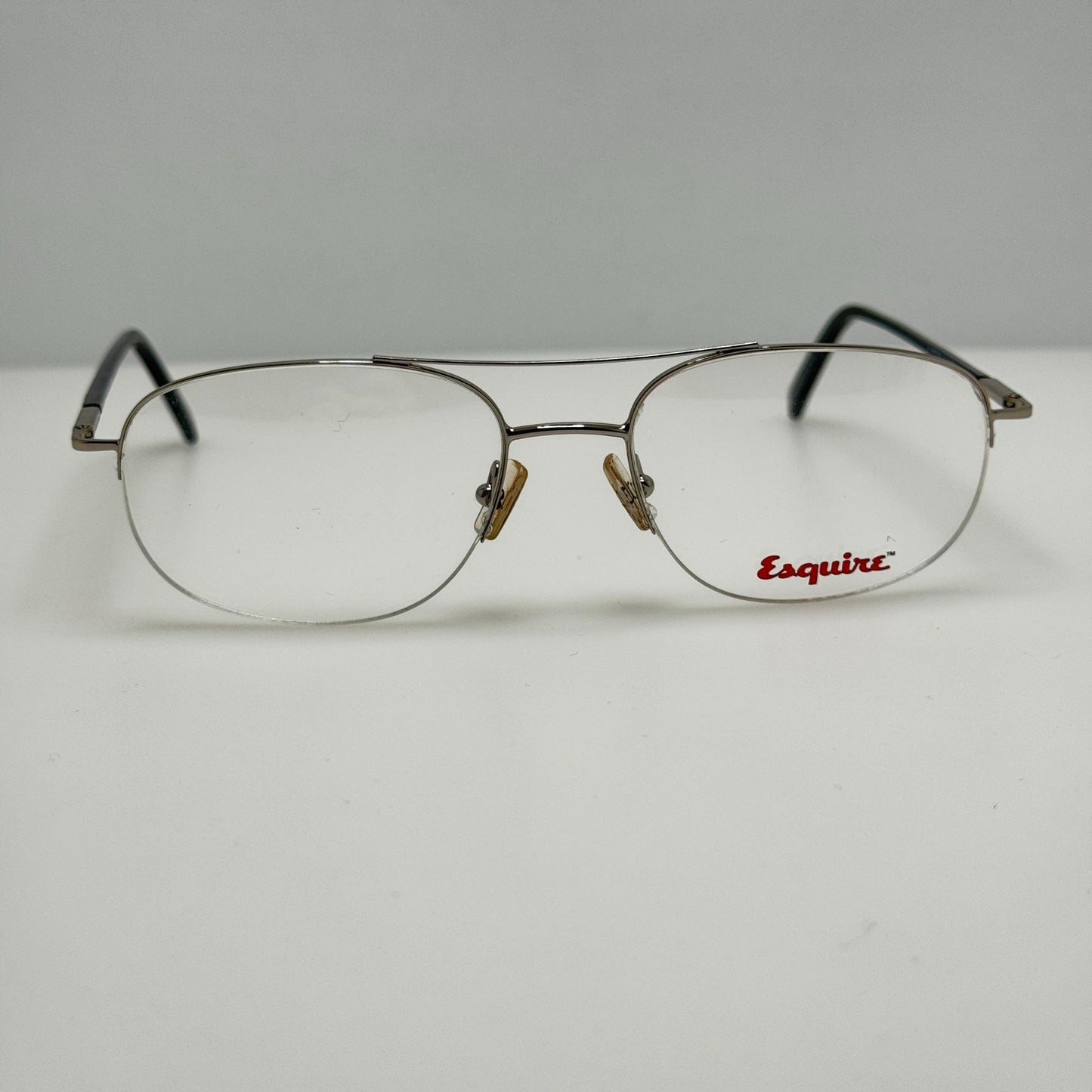 Esquire E605 Silver Eyeglasses Eye Glasses Frames 56-18-145