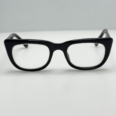 Riviera Eyeglasses Eye Glasses Frames Black Italy 46-22